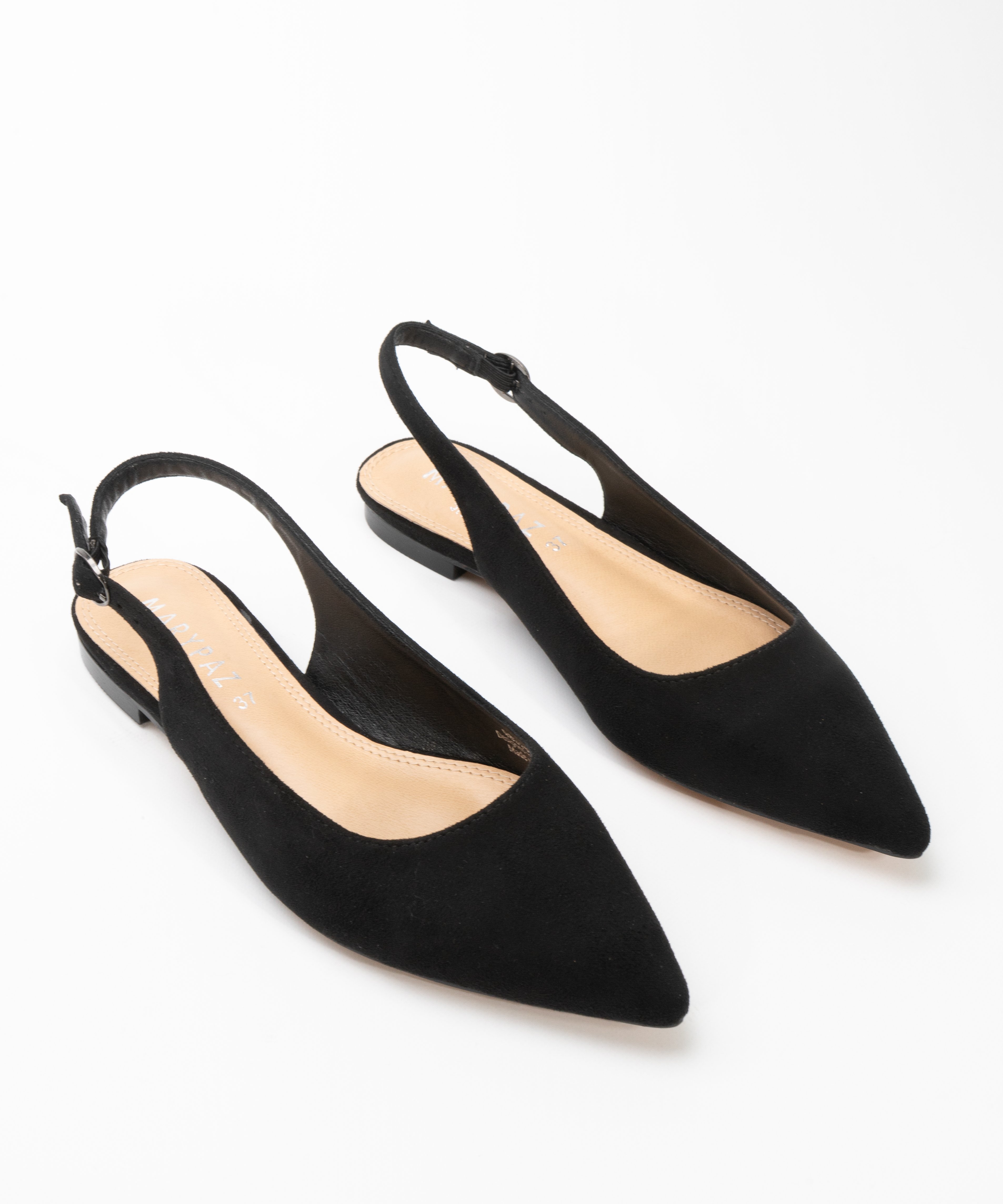 Zapato destalonado punta